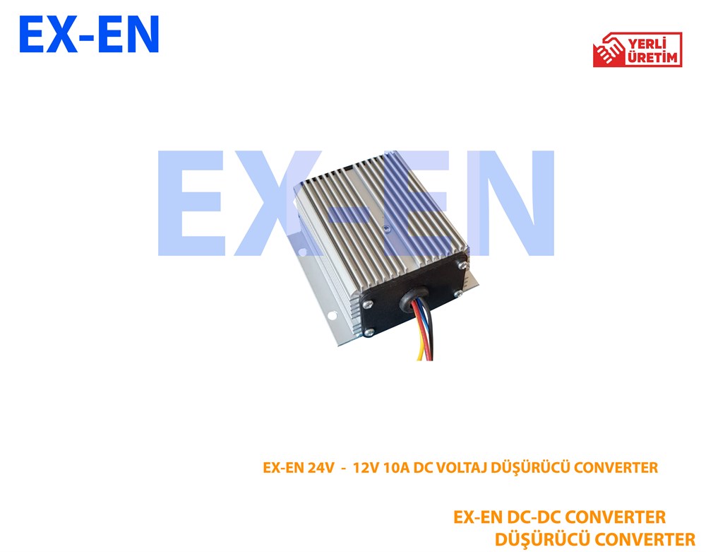 EX-EN 24V - 12V 10A  DÜŞÜRÜCÜ CONVERTER