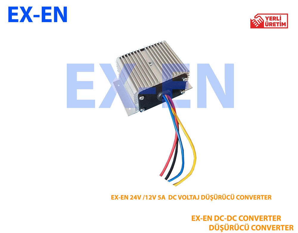EX-EN 24V - 12V 5A  DÜŞÜRÜCÜ CONVERTER