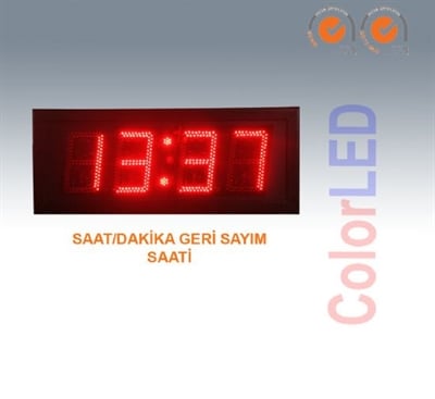 Saat/Dakika Geri Sayım Saati 20 cm