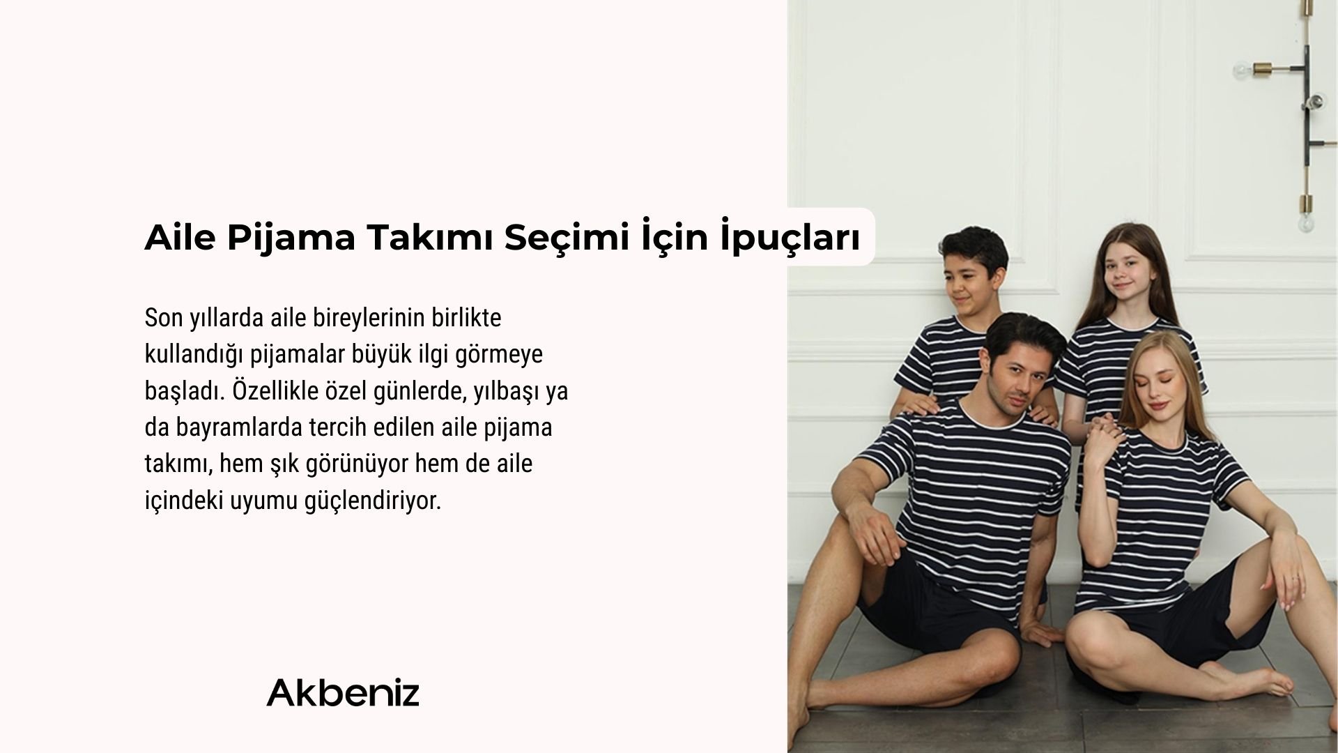 Aile Pijama Takımı