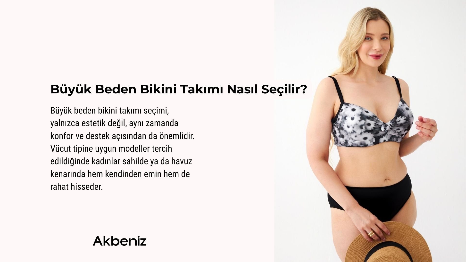 Büyük Beden Bikini Takımı