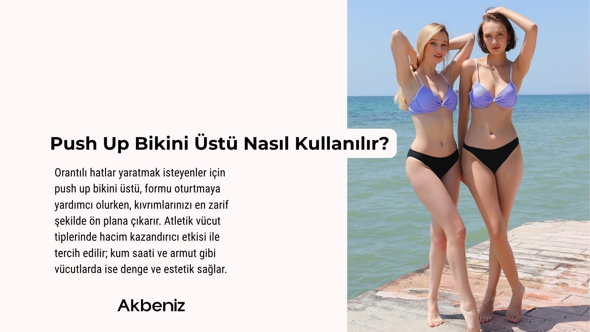 Push Up Bikini Üstü