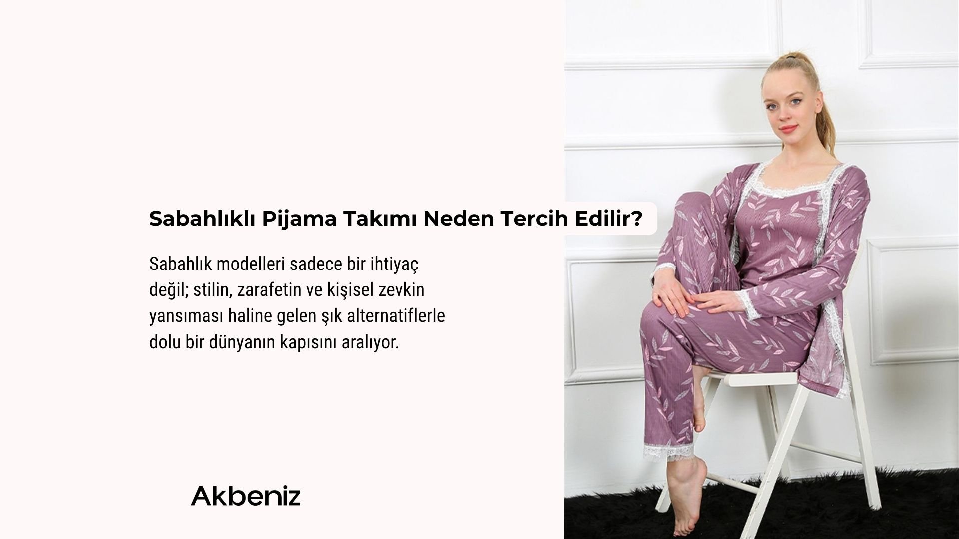 Sabahlıklı Pijama Takımı