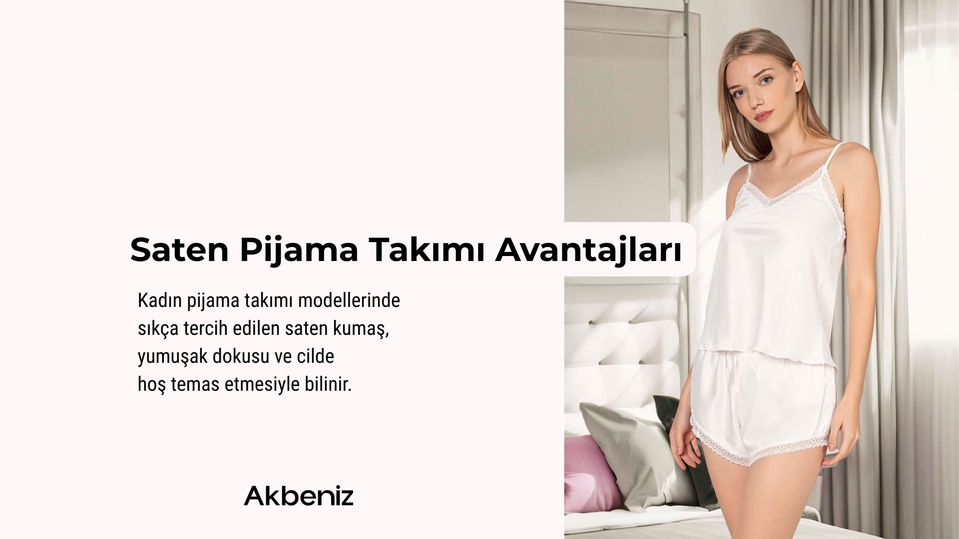 Saten Pijama Takımı