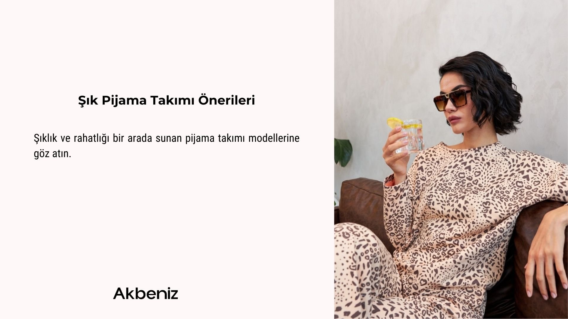 şık pijama takımı