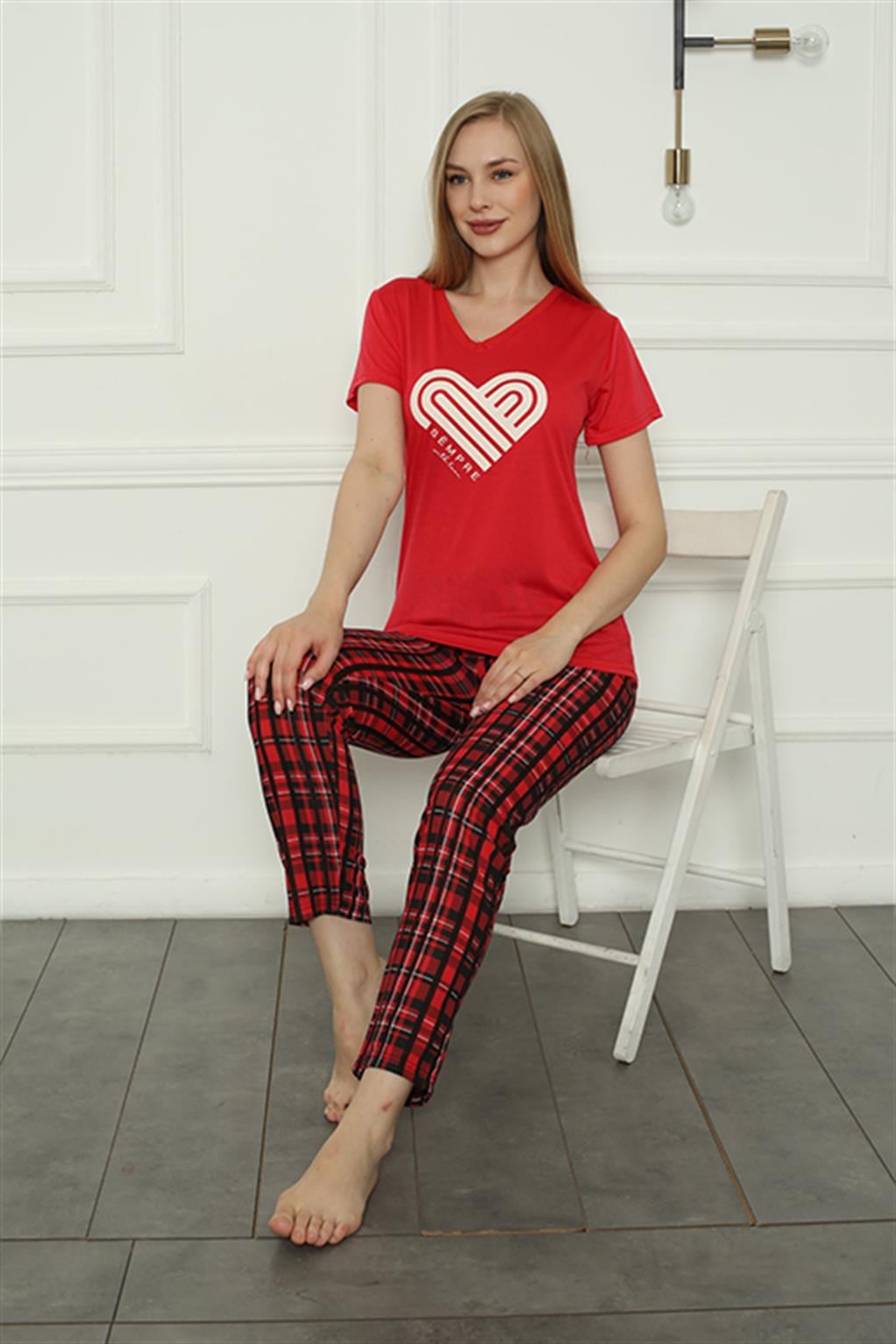 Akbeniz Aile Penye Pijama Takım (anne - kız ) 50114 Ayrı Ayrı Satılır . Fiyatları Farklıdır