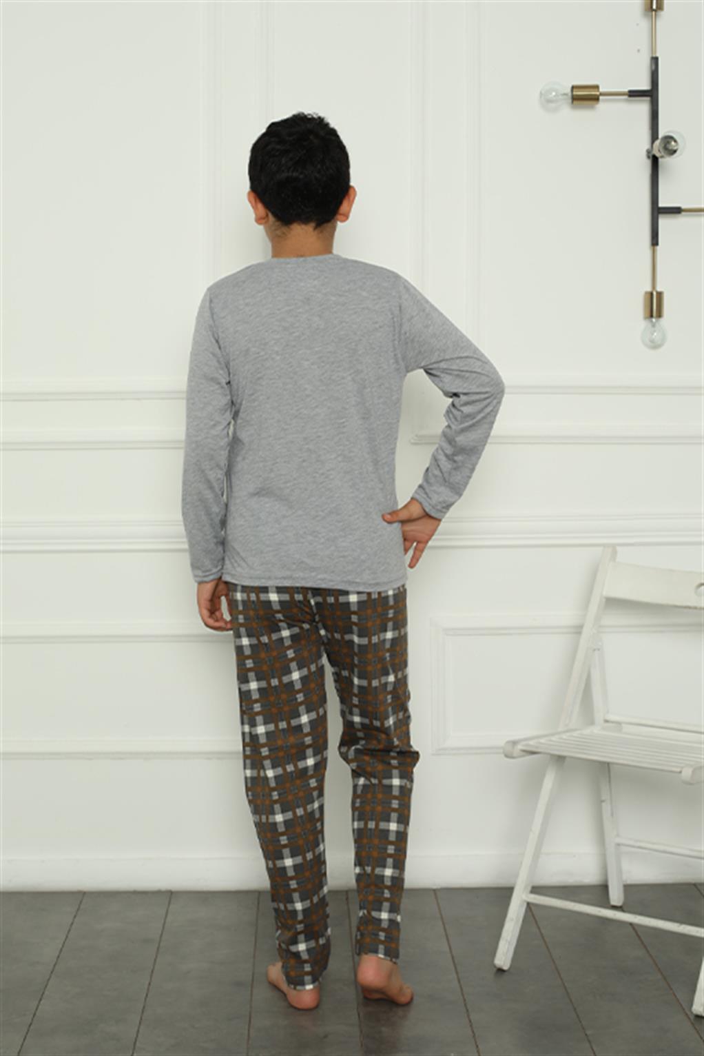 Akbeniz Erkek Çocuk Penye Pijama Takım 20387