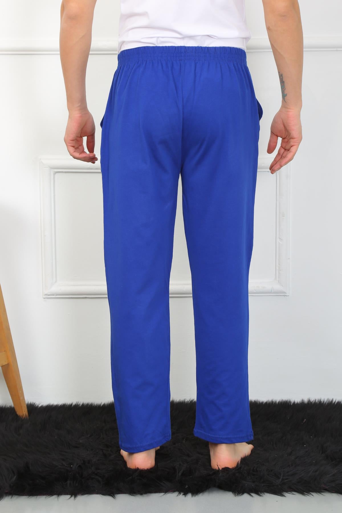 Akbeniz Erkek Pamuk Saks Tek Alt Pijama 27495