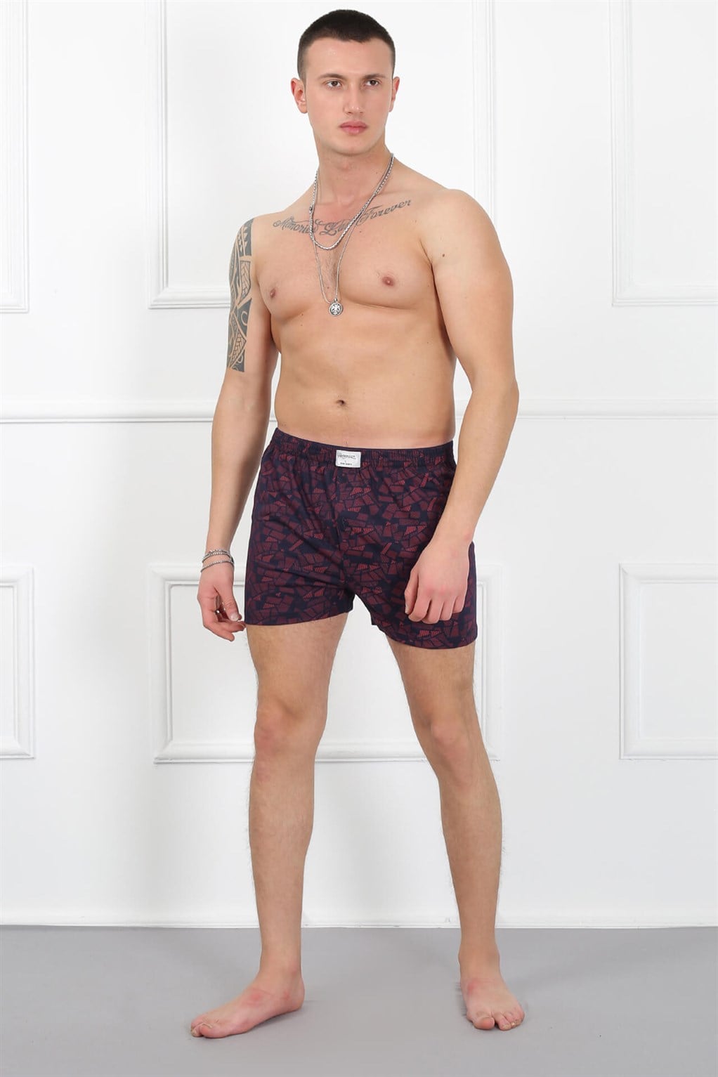 Akbeniz Erkek Penye Boxer 40091