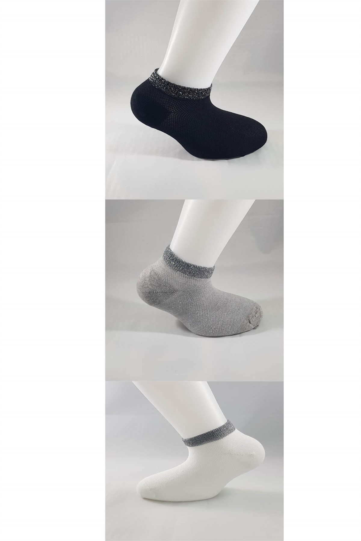 Akbeniz Kadın 3'lü Kolej Çorap 5796