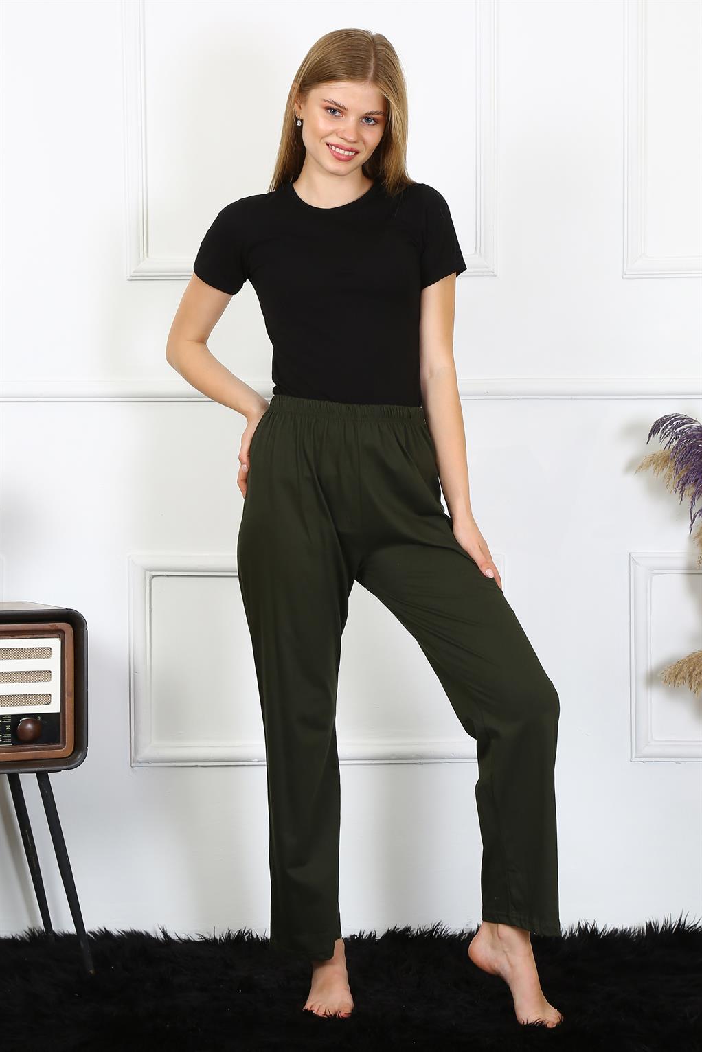 Akbeniz Kadın Pamuklu Tek Alt Pijama 27497