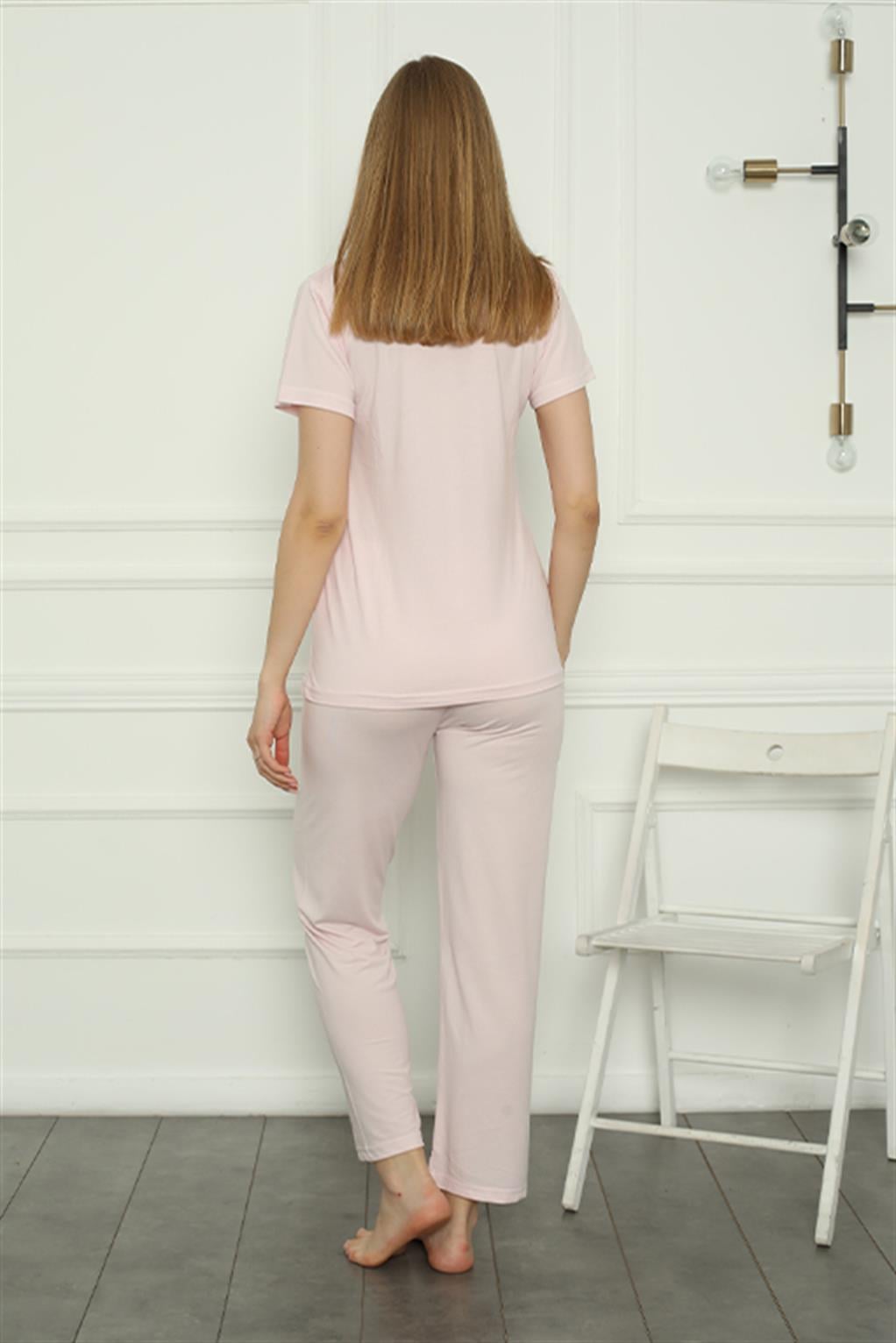 Akbeniz Kadın Penye Pijama Takım 4157