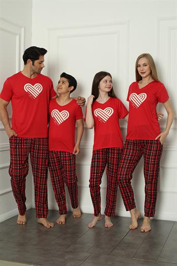 Akbeniz Aile Penye Pijama Takım (anne - kız ) 50114 Ayrı Ayrı Satılır . Fiyatları Farklıdır
