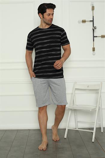 Akbeniz Aile Penye Şortlu Pijama Takım (baba - oğul ) 50115 Ayrı Ayrı Satılır . Fiyatları Farklıdır