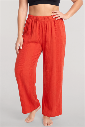 Akbeniz Büyük Beden Yelekli Yazlık Pijama Takımı Turuncu