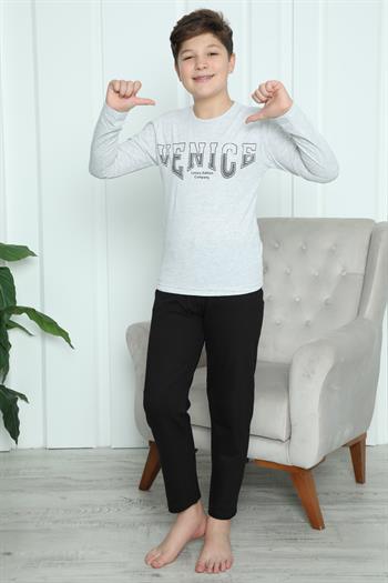 Akbeniz Erkek Çocuk Penye Pijama Takım 20417
