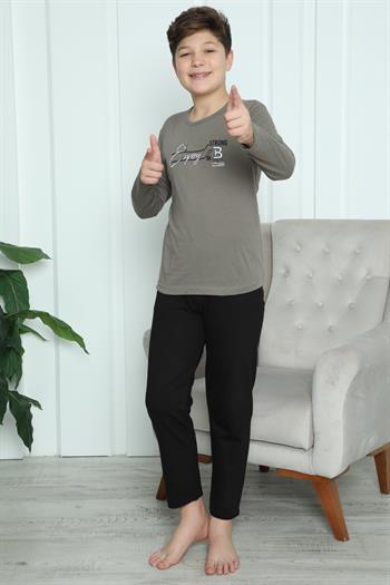 Akbeniz Erkek Çocuk Penye Pijama Takım 20418
