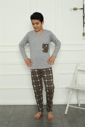 Akbeniz Erkek Çocuk Penye Pijama Takım 20387