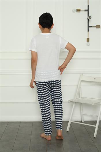 Akbeniz Erkek Çocuk Penye Pijama Takım 20390