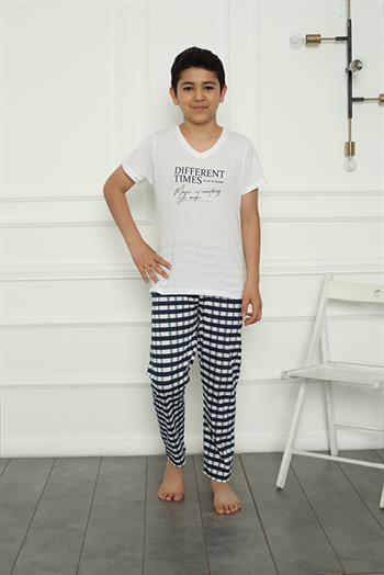 Akbeniz Erkek Çocuk Penye Pijama Takım 20390