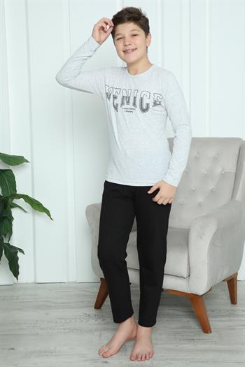 Akbeniz Erkek Çocuk Penye Pijama Takım 20417