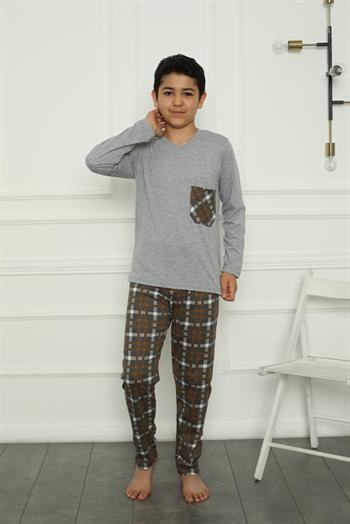 Akbeniz Erkek Çocuk Penye Pijama Takım 20387