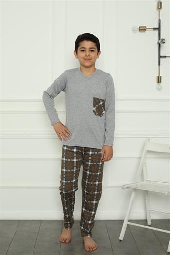 Akbeniz Erkek Çocuk Penye Pijama Takım 20387