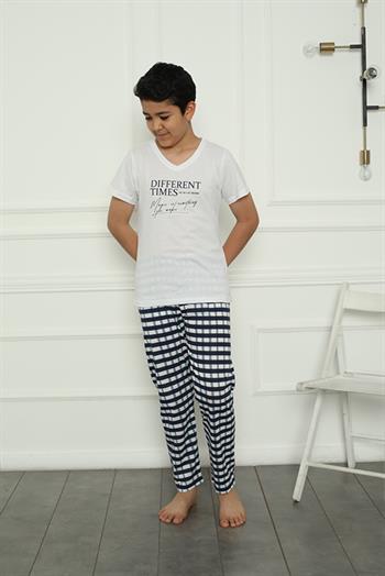 Akbeniz Erkek Çocuk Penye Pijama Takım 20390