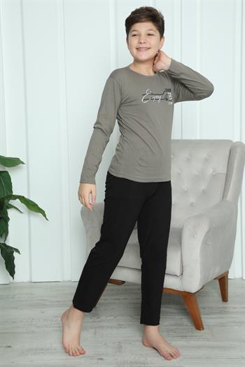 Akbeniz Erkek Çocuk Penye Pijama Takım 20418