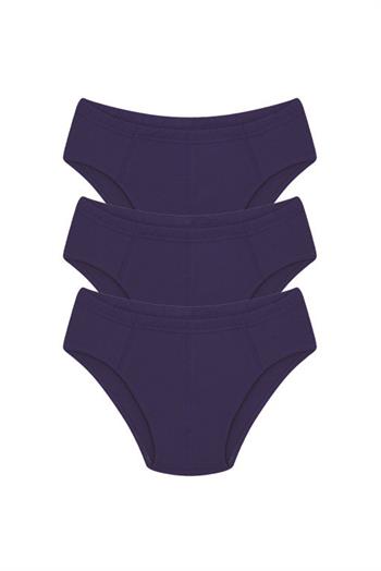 Akbeniz Erkek Pamuk 3lü Saks Slip 40129