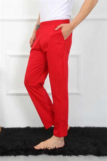 Akbeniz Erkek Pamuk Kırmızı Tek Alt Pijama 27495
