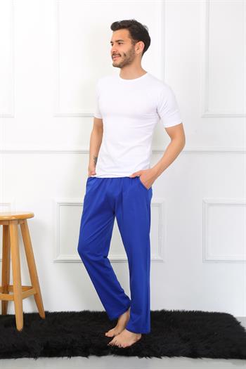 Akbeniz Erkek Pamuk Saks Tek Alt Pijama 27495