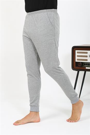 Akbeniz Erkek Pamuk Tek Alt Pijama Gri 27551