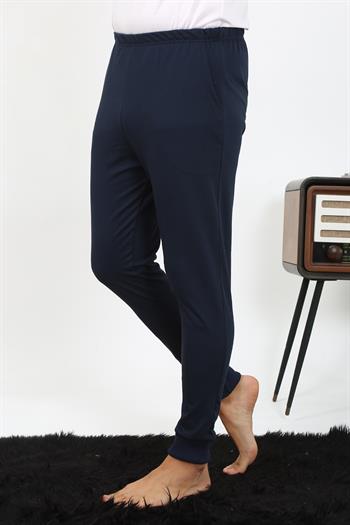 Akbeniz Erkek Pamuk Tek Alt Pijama Lacivert 27551