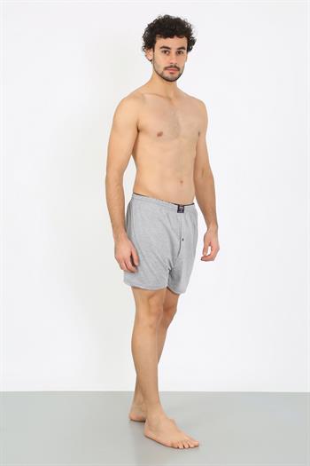 Akbeniz Erkek Penye Boxer Gri 40091