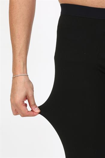 Akbeniz Erkek Termal Tayt Kışlık Tek Alt İçlik Siyah 27552