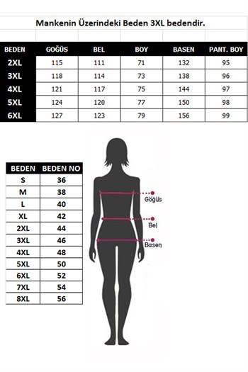 Akbeniz Kadın %100 Pamuk Kısa Kol Büyük Beden Pijama Takım 202156