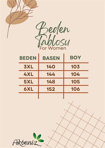 Akbeniz Kadın Büyük Beden Bürümcük Pantolon 210076 Mavi