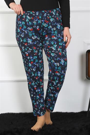 Akbeniz Kadın Büyük Beden Tek Alt Pijama 27501