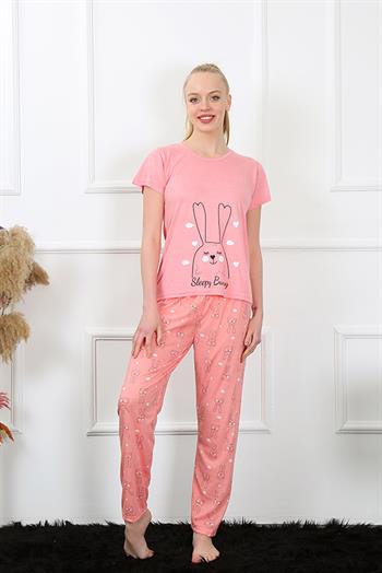 Akbeniz Kadın Kısa Kol Pijama Takım 20409