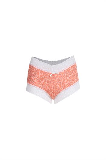 Akbeniz Kadın Pamuklu 2li Boxer Somon 40266