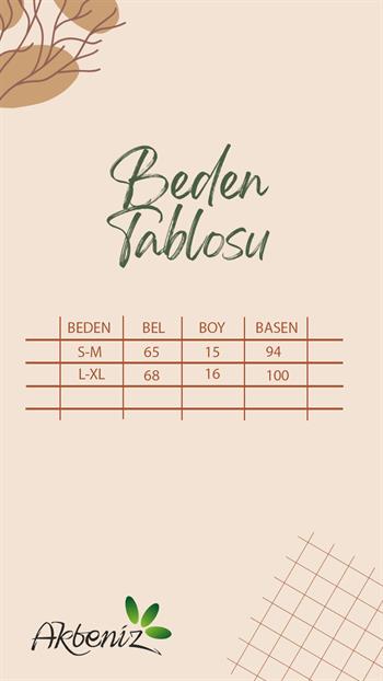 Akbeniz Kadın Pamuklu 2li Boxer Somon 40266
