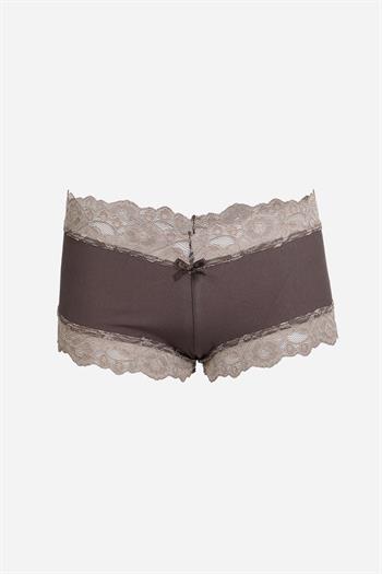 Akbeniz Kadın Pamuklu 2li Boxer Vizon 40278
