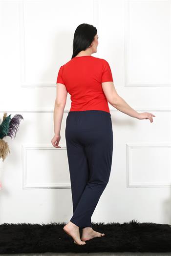 Akbeniz Kadın Pamuklu Büyük Beden Alt Pijama 27472