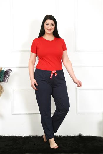 Akbeniz Kadın Pamuklu Büyük Beden Alt Pijama 27472