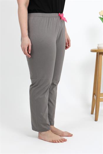 Akbeniz Kadın Pamuklu Büyük Beden Alt Pijama 27559 Vizon