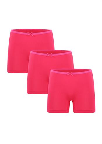 Akbeniz Kadın Penye 3lü Boxer Fuşya 40260