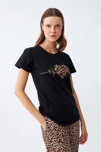Akbeniz Kadın Penye Kısa Kol Pijama Takım 4128