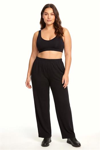 Akbeniz Kadın Siyah Büyük Beden Pijama Altı