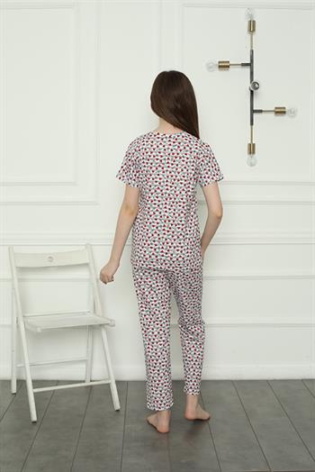 Akbeniz Kız Çocuk Penye Pijama Takım 20409